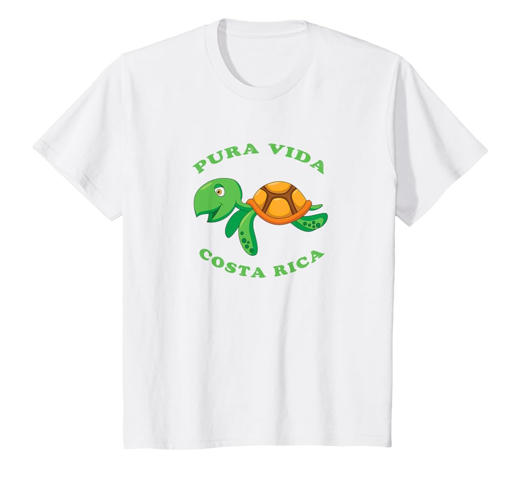 Amazon.com: Costa Rica Pura Vida Funny Children's Turtle